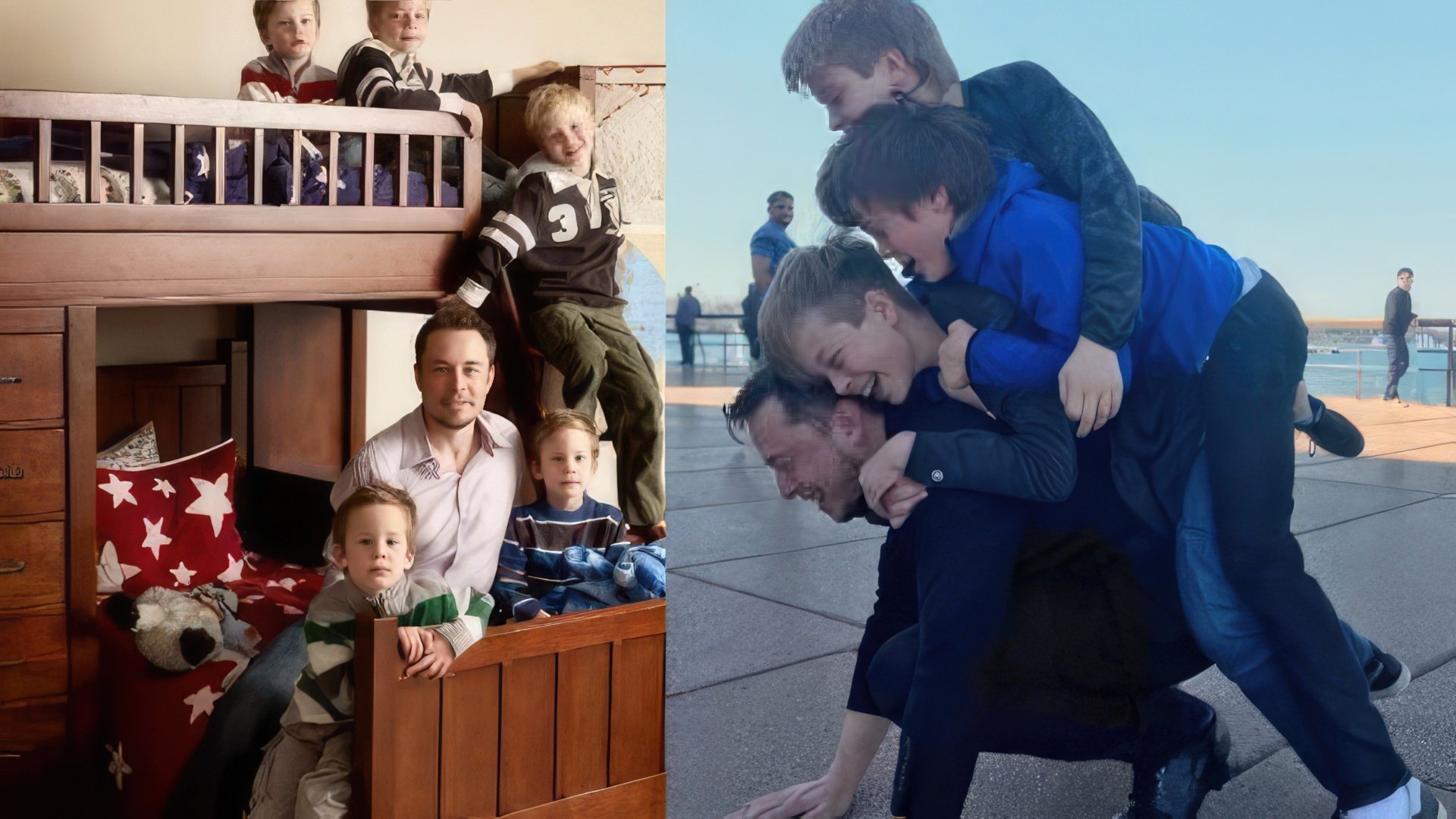 4 дня в неделю Илон Маск проводит с детьми