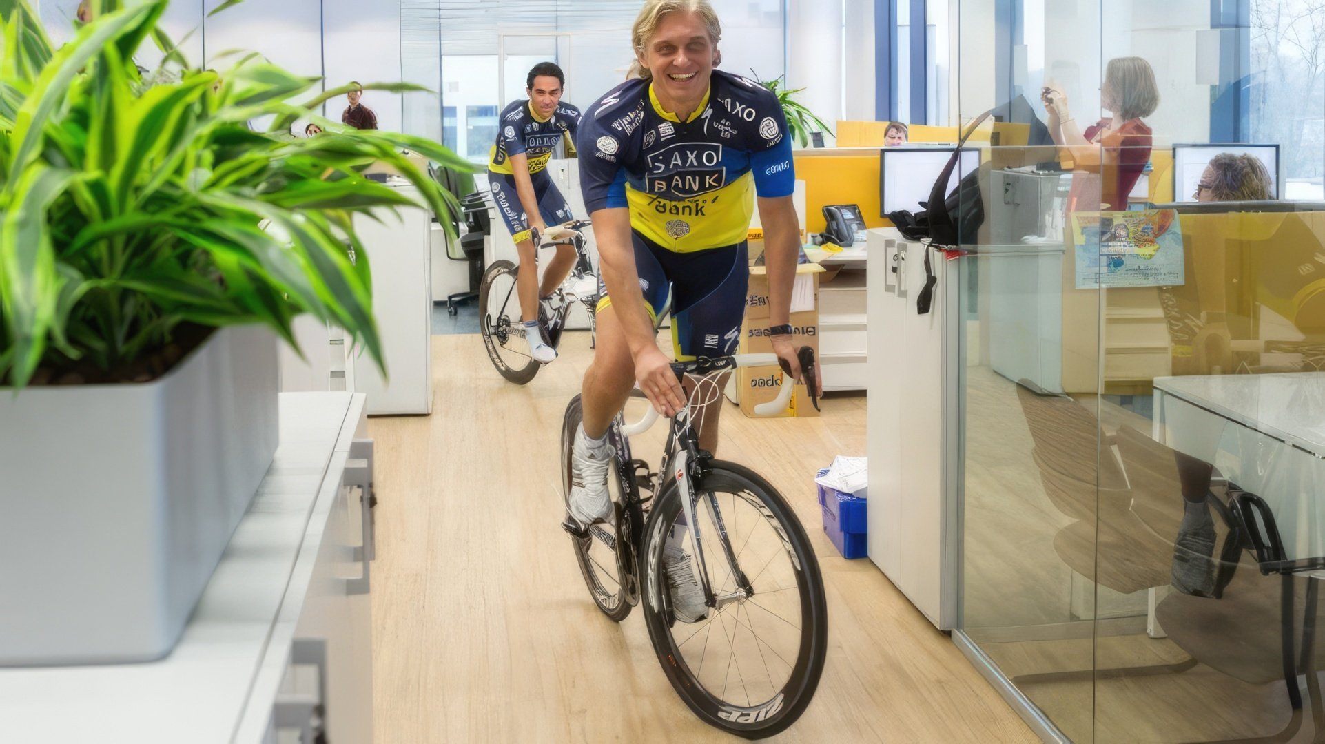 У Тинькова была собственная команда по велоспорту