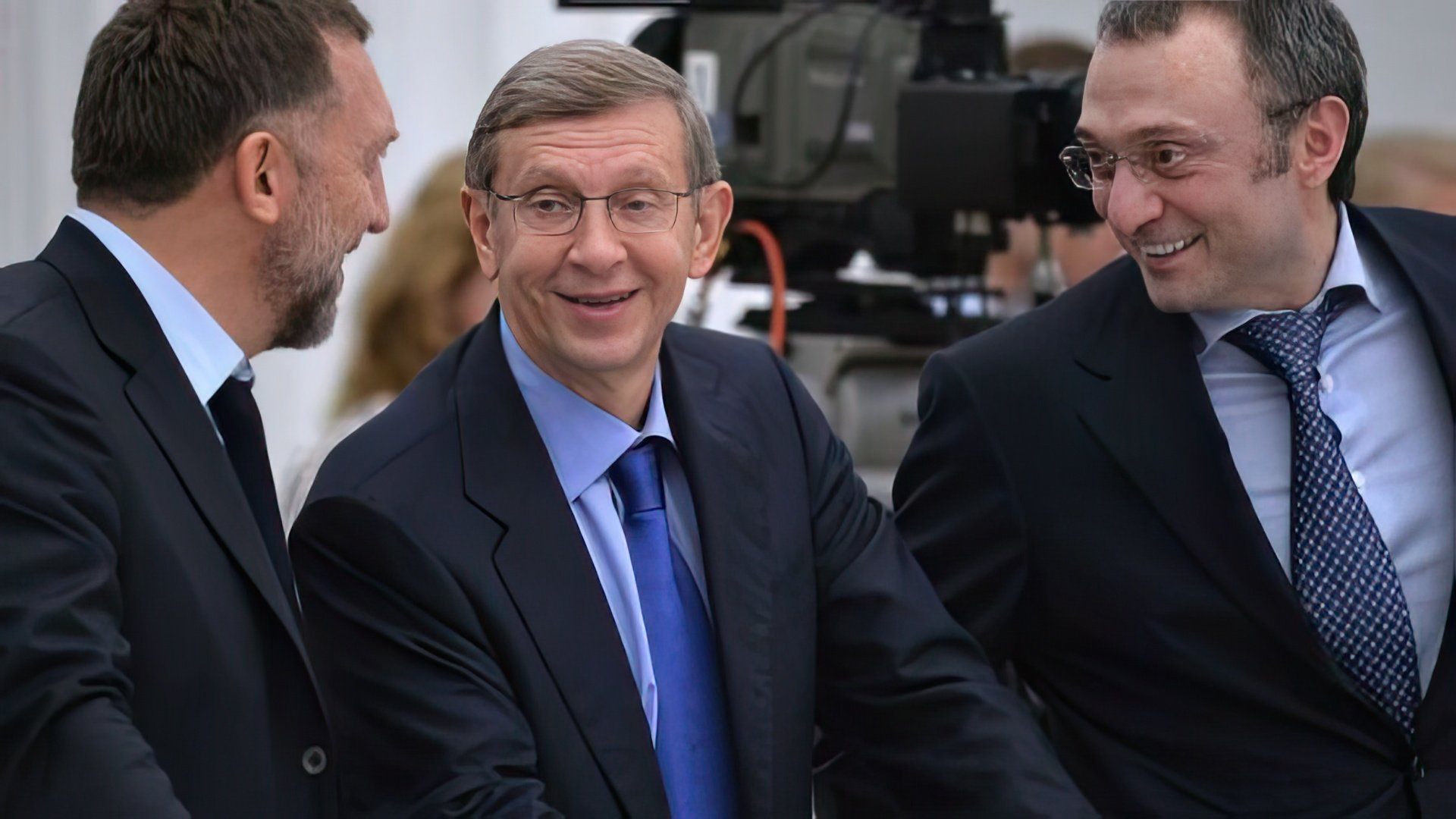 На фото: Олег Дерипаска, Владимир Евтушенков, Сулейман Керимов