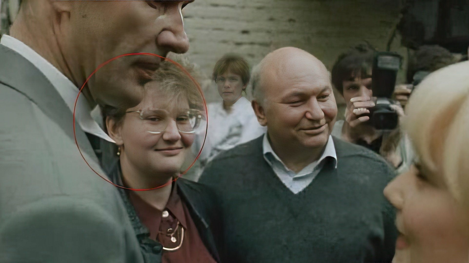 Елена Батурина в молодости (1991 год)