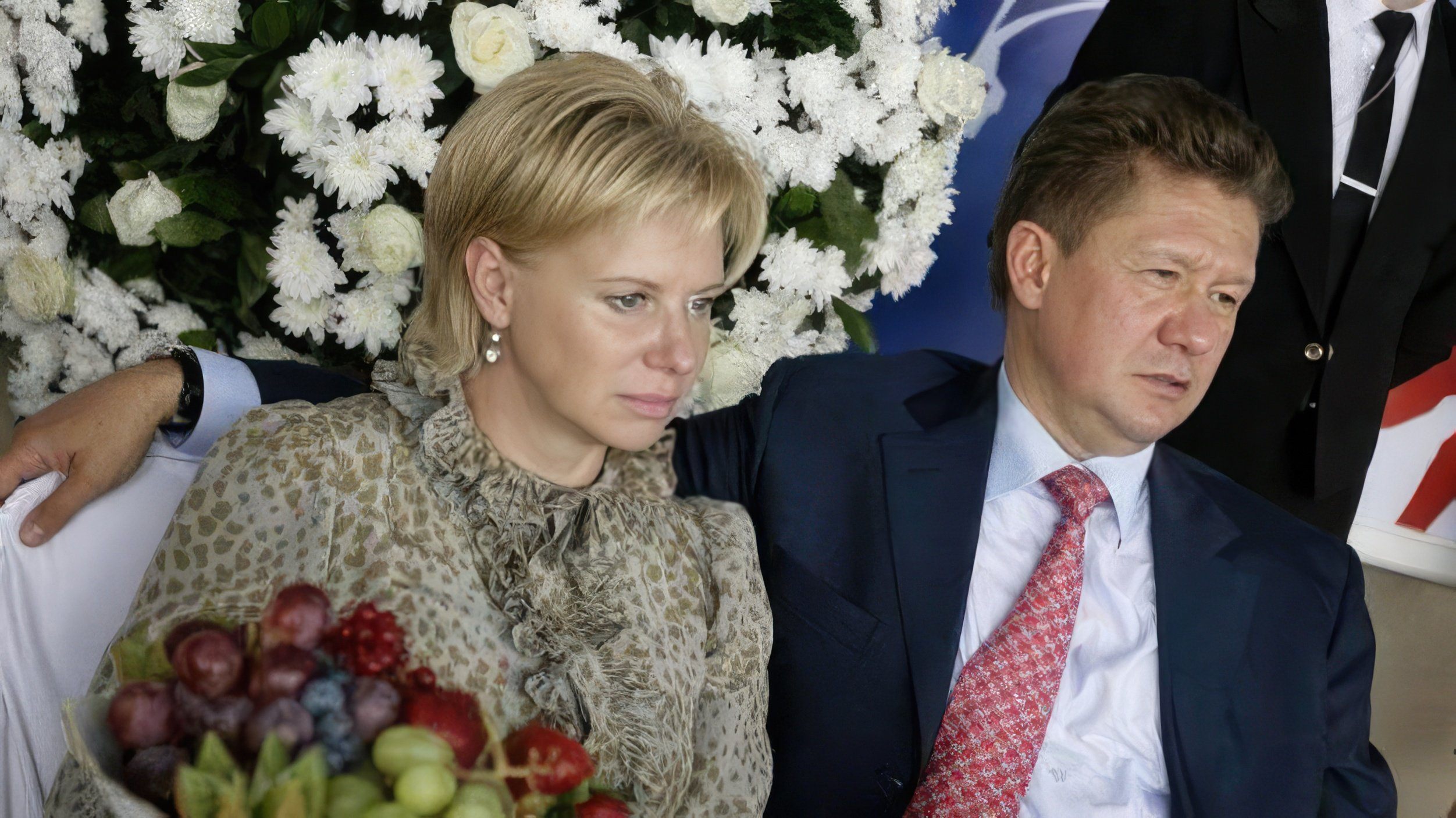 Алексей Миллер и Марина Ентальцева