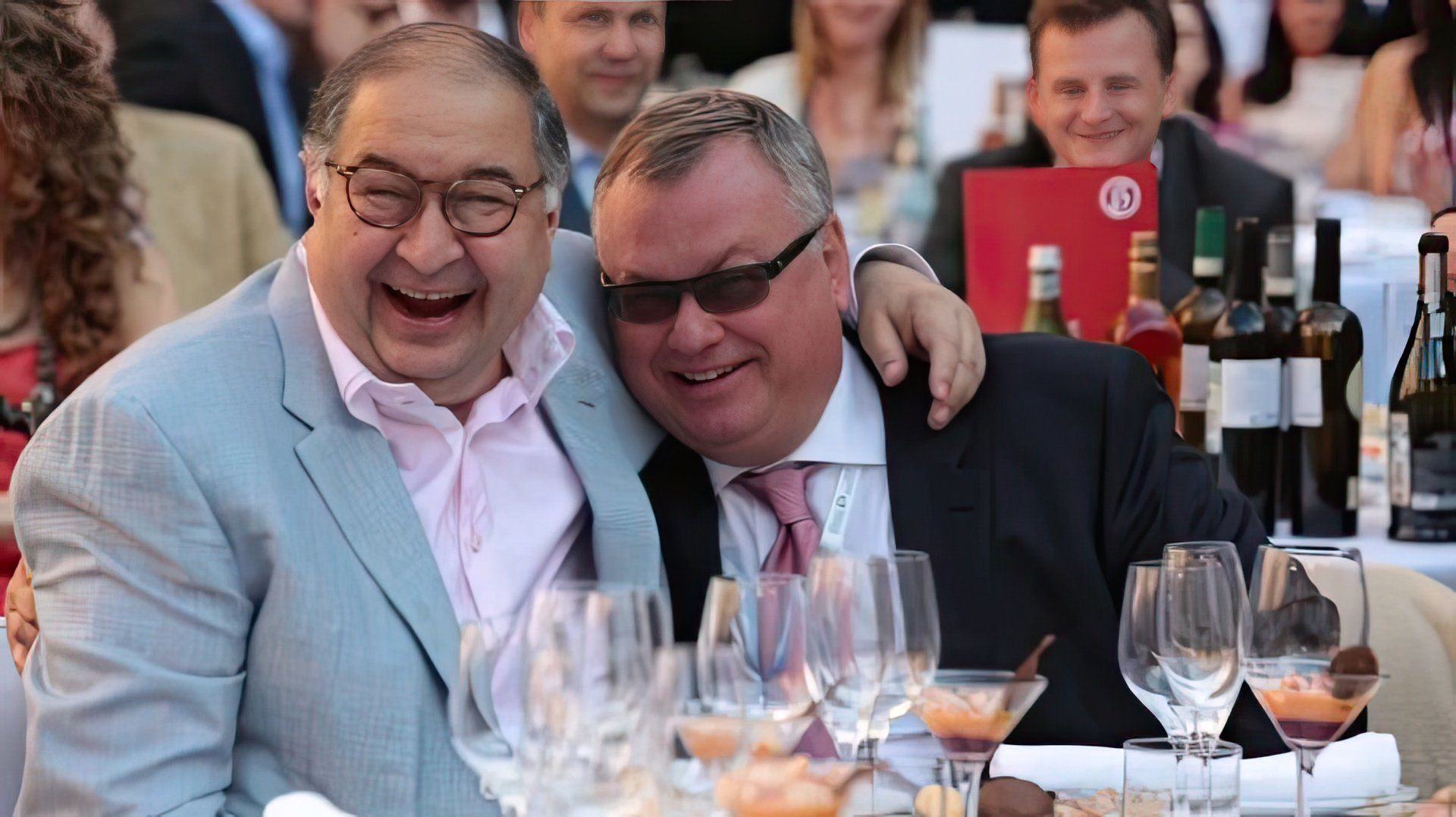 С Алишером Усмановым