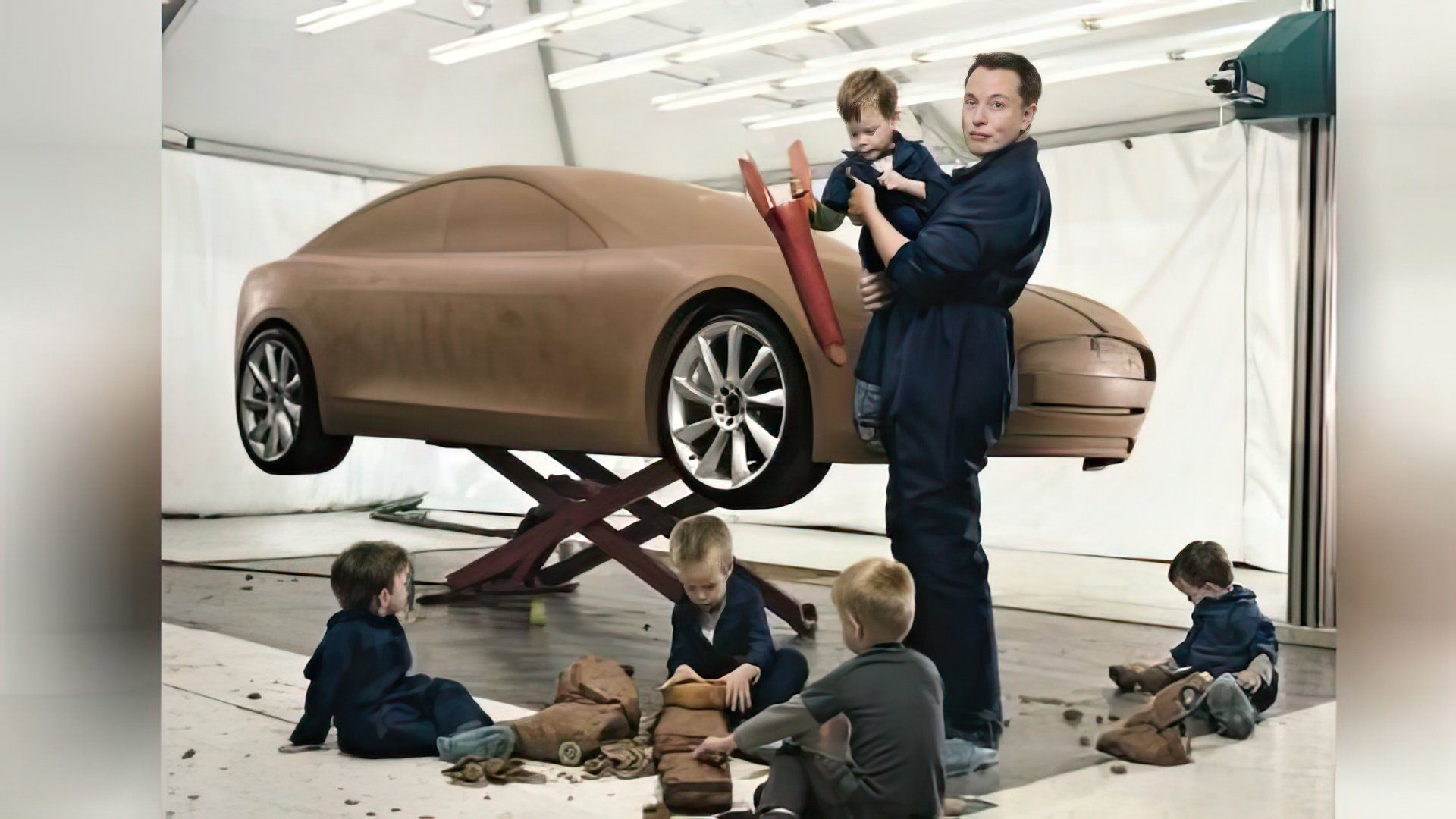 У Илона Маска пятеро сыновей