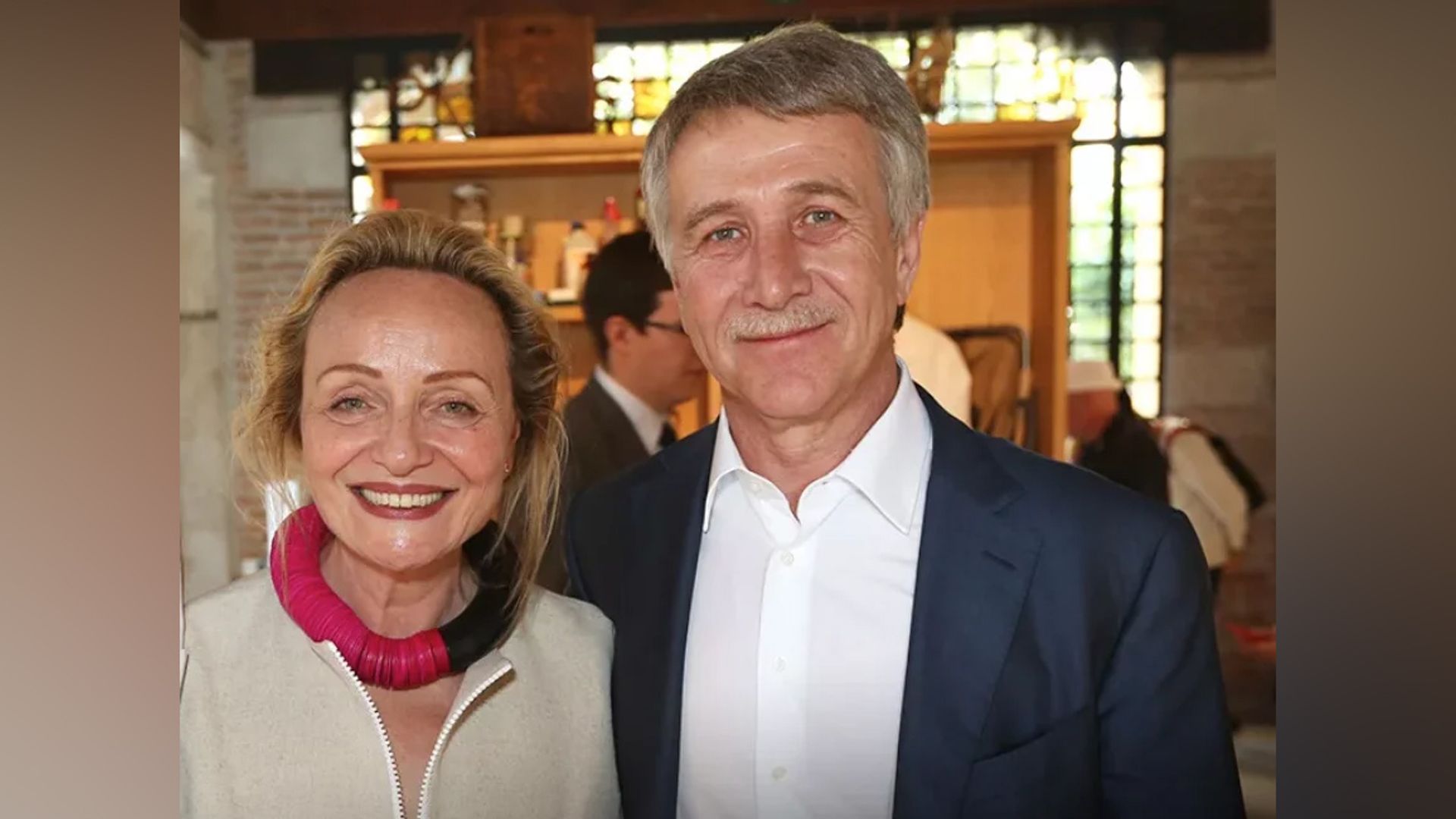 Леонид Михельсон с женой