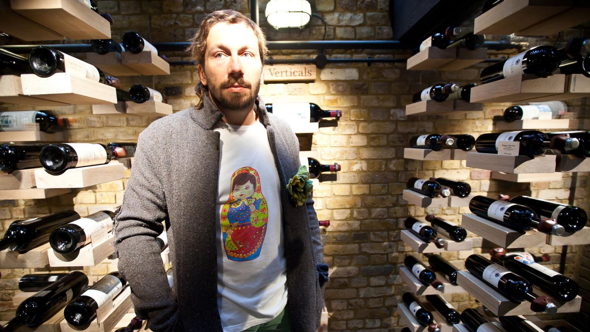 Евгений Чичваркин в своём магазине Hedonism Wines