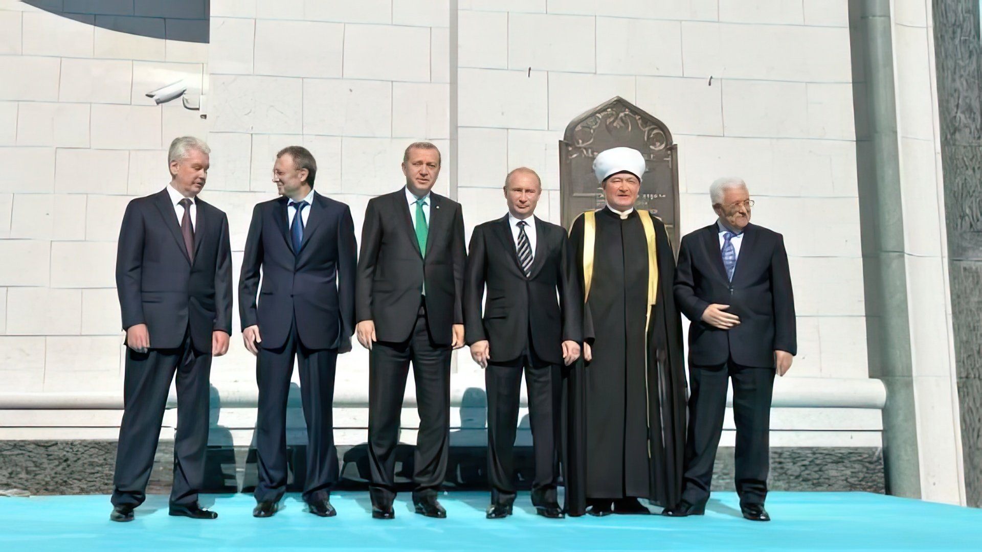 Открытие Московской соборной мечети