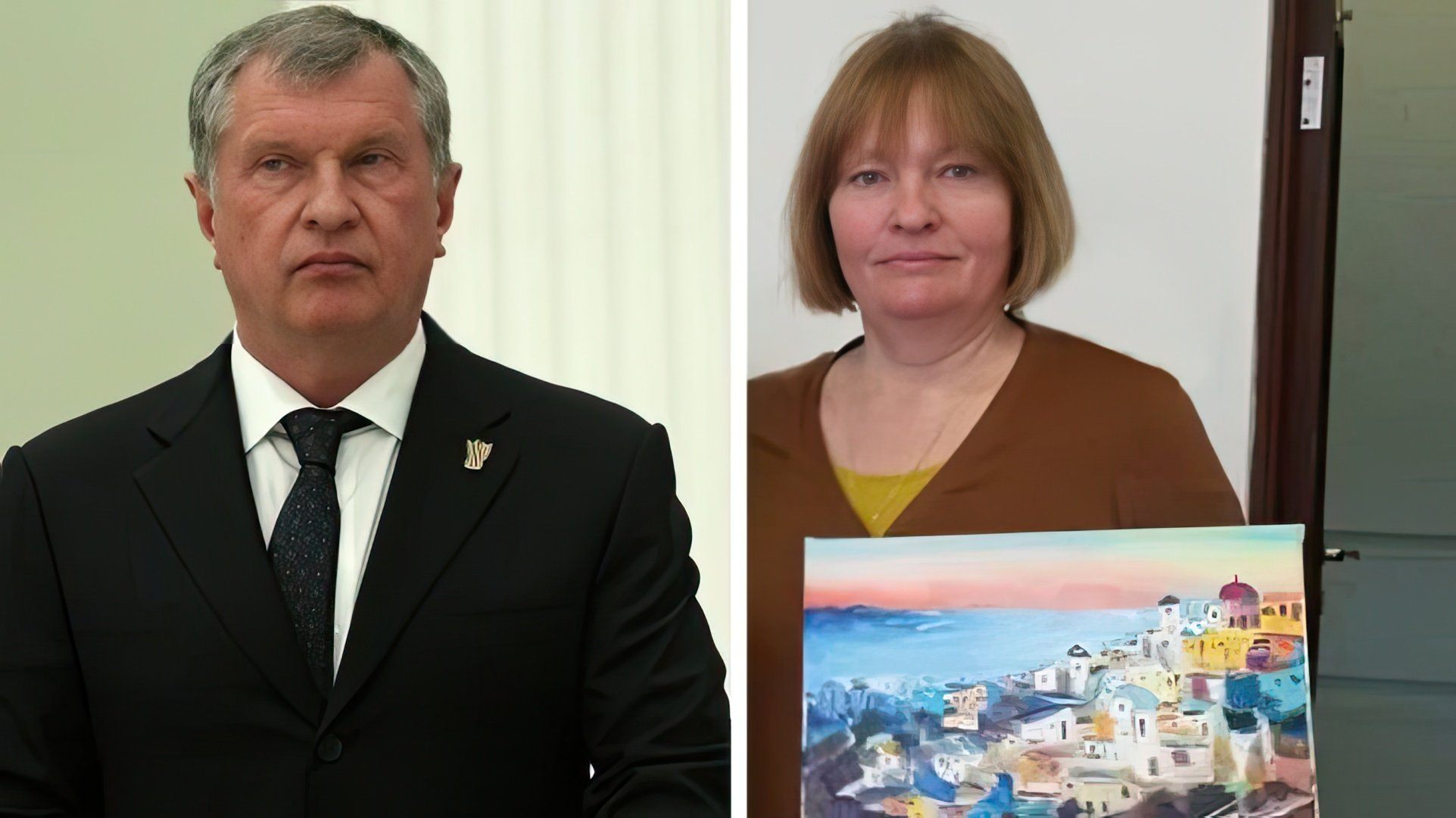 У Сечина есть сестра-двойняшка Ирина